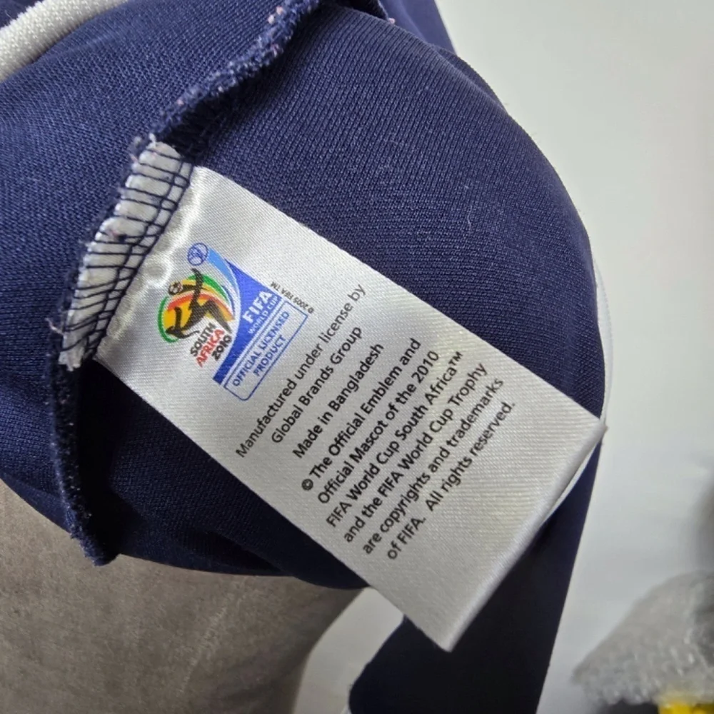 FIFA Team USA Soccer World Cup South Africa 2010 Track Jacket Size XL- Blue - Picture 8 of 10